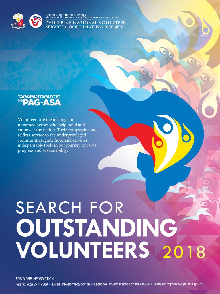 Search for Outstanding Volunteers 2018 - Philippine Council for ...